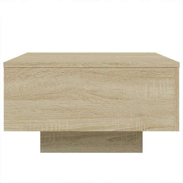 Sonoma Eiche Couchtisch 55x55 cm