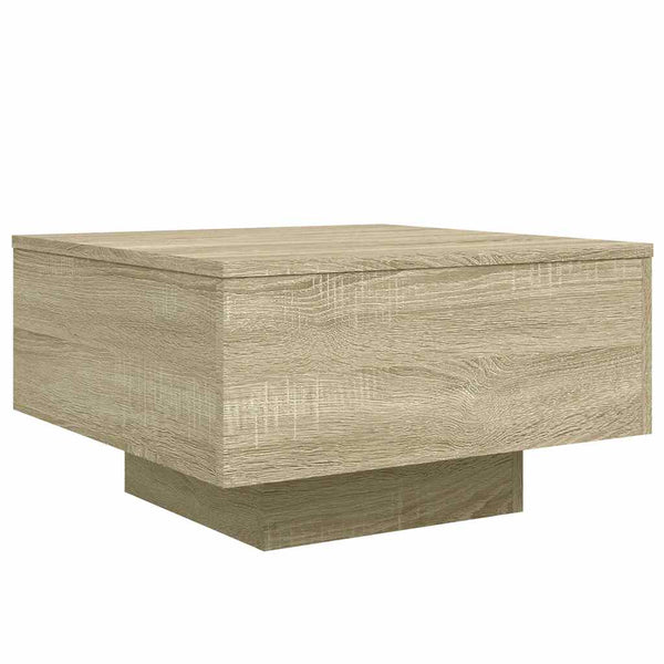 Sonoma Eiche Couchtisch 55x55 cm