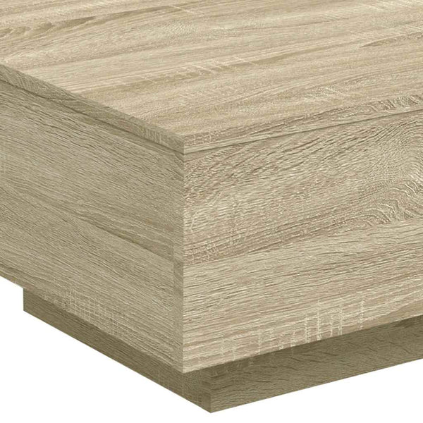 Sonoma Eiche Couchtisch 55x55 cm