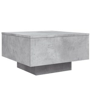 Betongrauer Couchtisch 55x55 cm