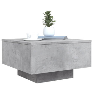 Betongrauer Couchtisch 55x55 cm