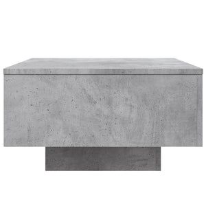 Betongrauer Couchtisch 55x55 cm