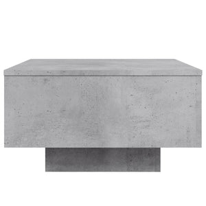 Betongrauer Couchtisch 55x55 cm