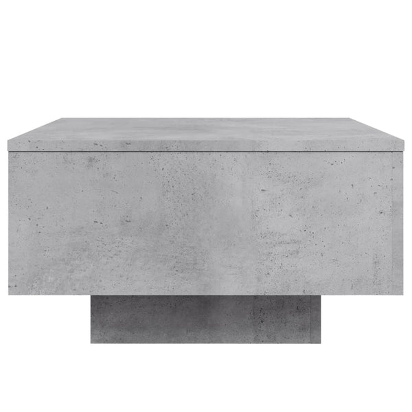 Betongrauer Couchtisch 55x55 cm