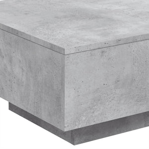 Betongrauer Couchtisch 55x55 cm