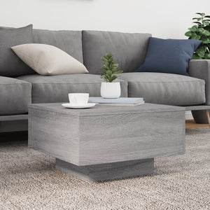 Grauer Couchtisch Sonoma, 55x55 cm