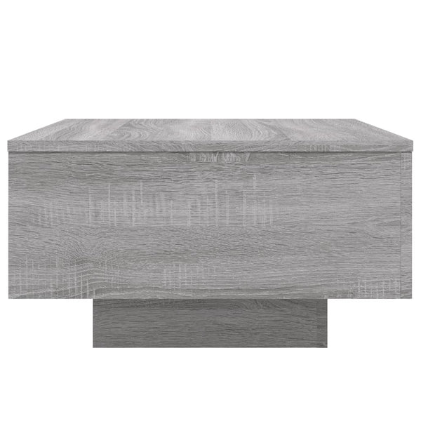 Grauer Couchtisch Sonoma, 55x55 cm