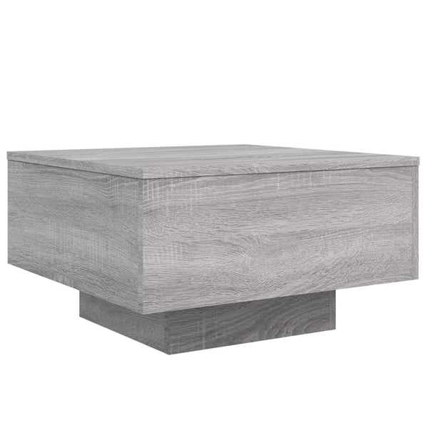 Grauer Couchtisch Sonoma, 55x55 cm