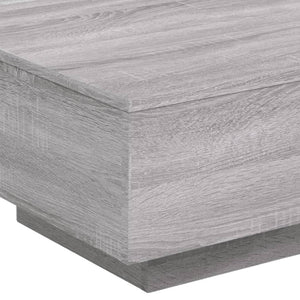Grauer Couchtisch Sonoma, 55x55 cm