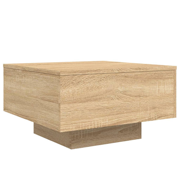 Couchtisch Sonoma Eiche mit LED