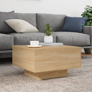 Couchtisch Sonoma Eiche mit LED
