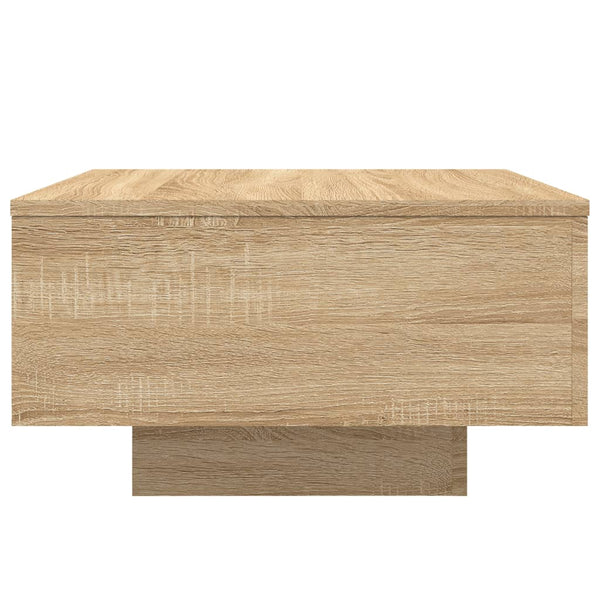 Couchtisch Sonoma Eiche mit LED
