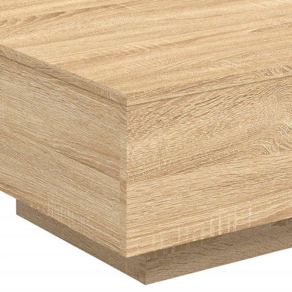 Couchtisch Sonoma Eiche mit LED
