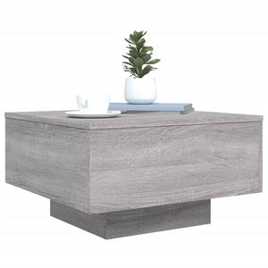 Couchtisch Grau Sonoma mit LED
