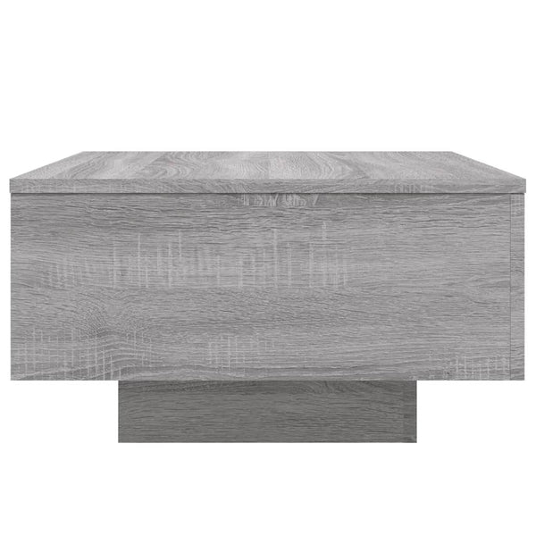 Couchtisch Grau Sonoma mit LED