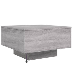 Couchtisch Grau Sonoma mit LED