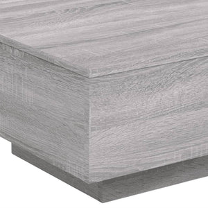 Couchtisch Grau Sonoma mit LED