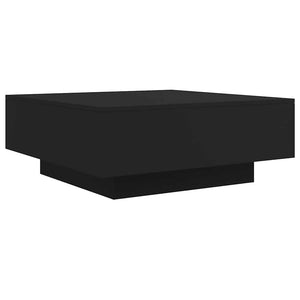 Schwarzer Couchtisch 80x80 cm