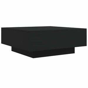 Schwarzer Couchtisch 80x80 cm