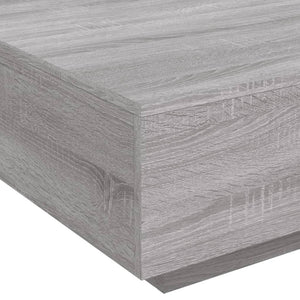 Couchtisch Grau Sonoma 80x80 cm