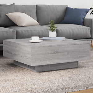 Couchtisch Grau Sonoma 80x80 cm