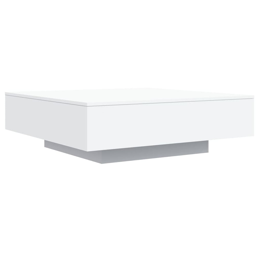 vidaXL Coffee Table White 100x100x31 cm Engineered Wood