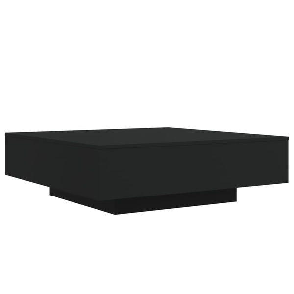 Schwarzer Couchtisch 100x100 cm