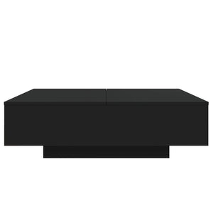 Schwarzer Couchtisch 100x100 cm