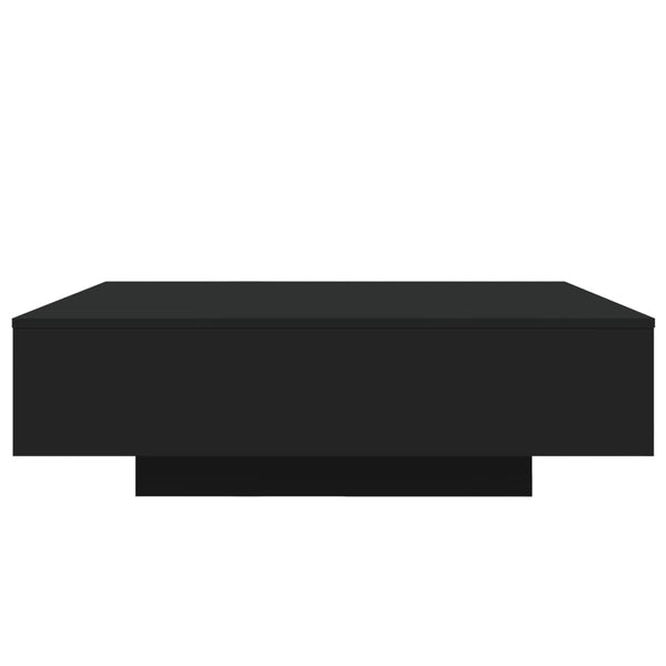 Schwarzer Couchtisch 100x100 cm