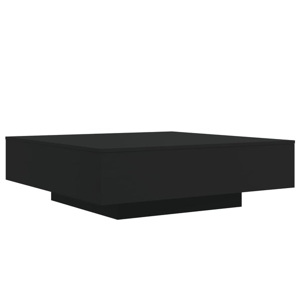 Schwarzer Couchtisch 100x100 cm