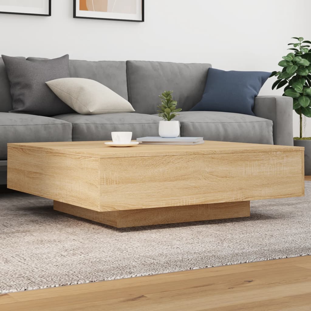 Couchtisch Sonoma Eiche 100x100 cm