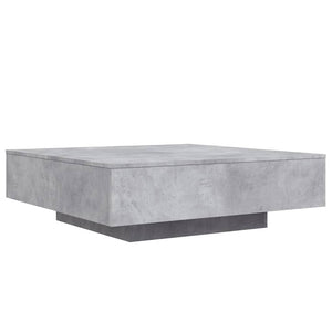 Betongrauer Couchtisch 100x100 cm
