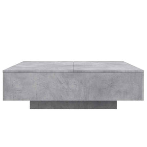 Betongrauer Couchtisch 100x100 cm