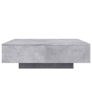Betongrauer Couchtisch 100x100 cm