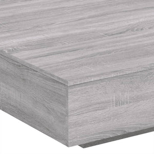 Couchtisch Grau Sonoma 100x100 cm