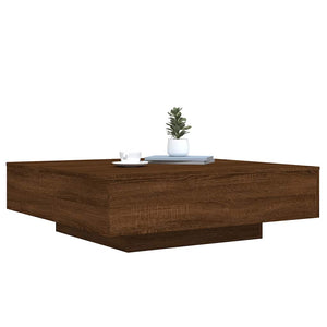 Couchtisch Braun Eichenoptik 100x100 cm