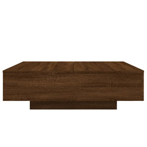 Couchtisch Braun Eichenoptik 100x100 cm