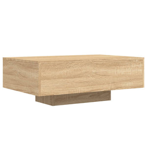 LED Couchtisch Sonoma Eiche 85x55 cm