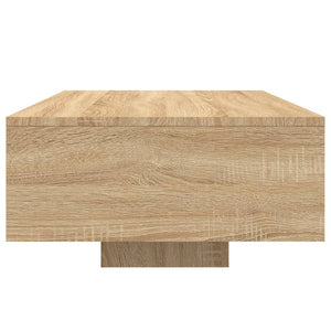 LED Couchtisch Sonoma Eiche 85x55 cm