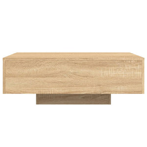 LED Couchtisch Sonoma Eiche 85x55 cm