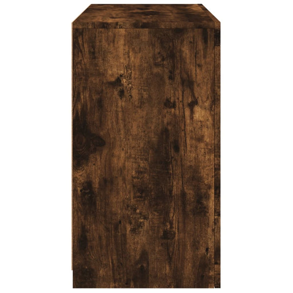 Sideboard Räuchereiche mit LED-Leuchten 60,5 cm