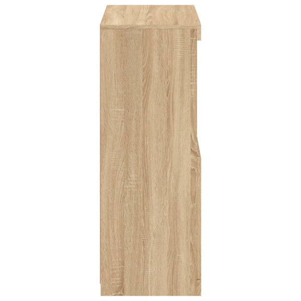Beistellschrank Sonoma Eiche mit LED