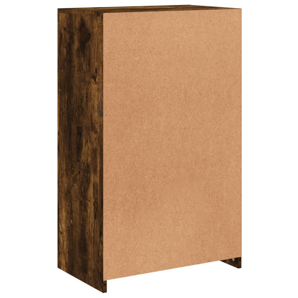 Beistellschrank Räuchereiche mit LED