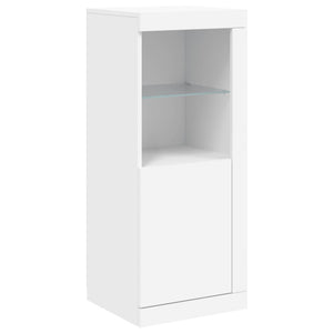 Sideboard mit LED Weiß 41x37x100 cm