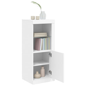 Sideboard mit LED Weiß 41x37x100 cm