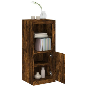 Sideboard mit LED-Leuchten Räuchereiche 100cm