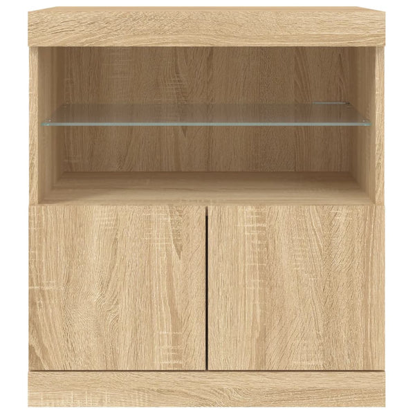 Sideboard Sonoma Eiche mit LED 60cm