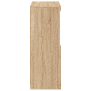 Sideboard Sonoma-Eiche mit LED-Leuchten 60,5x37x100 cm