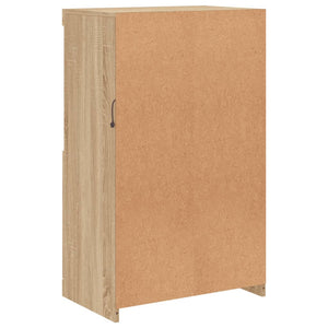 Sideboard Sonoma-Eiche mit LED-Leuchten 60,5x37x100 cm