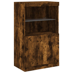 Sideboard Räuchereiche mit LED-Leuchten